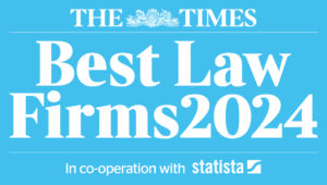 The Times Best Law Firms 2024 logo