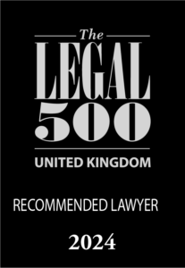 Legal 500 UK Recommended Lawyer
