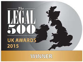 Legal 500 UK awards logo