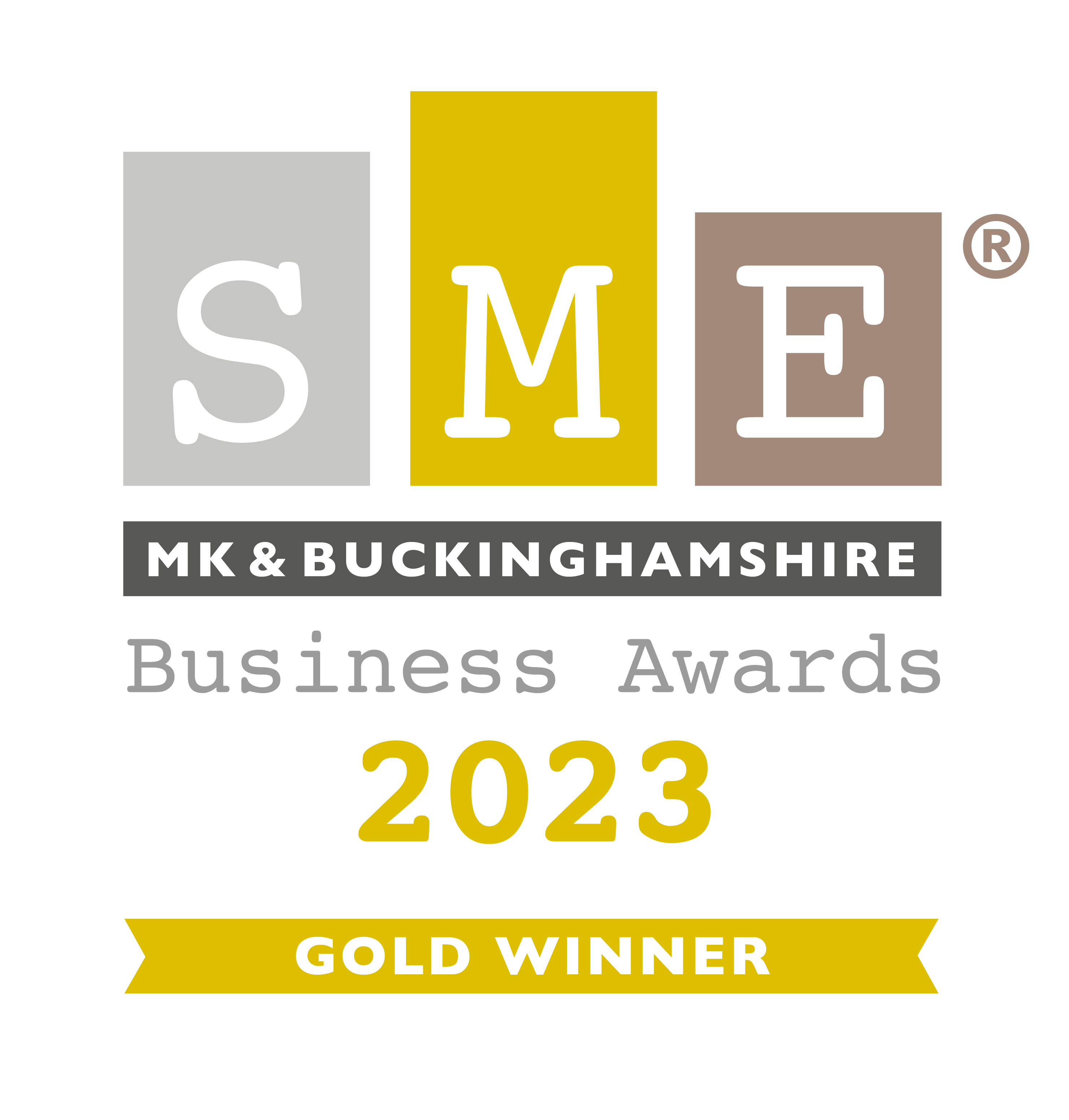 SME MK & Bucks Business Awards 2023 Gold Winner logo