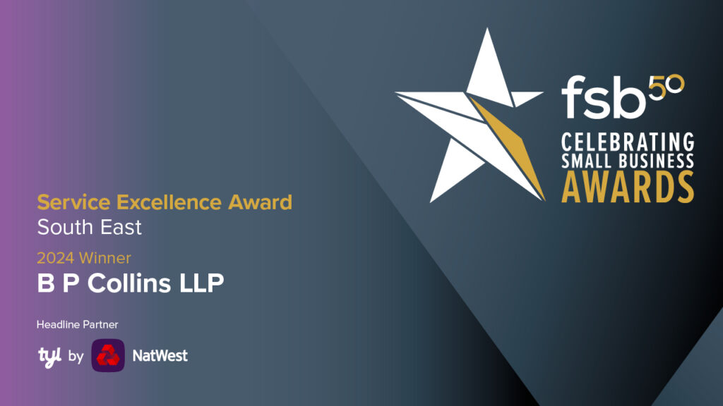 Service Excellence Awards South East Winner Badge