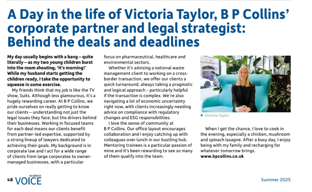 A day in the life of Victoria Taylor