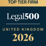 Legal 500 UK Top tier firm 2026