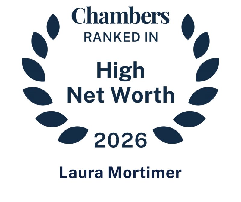 Laura Mortimer ranked for Family/Matrimonial Finance by Chambers High Net Worth 2026