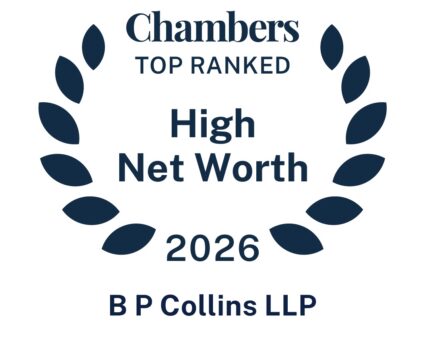 Chambers High Net Worth 2026 ranked law firm