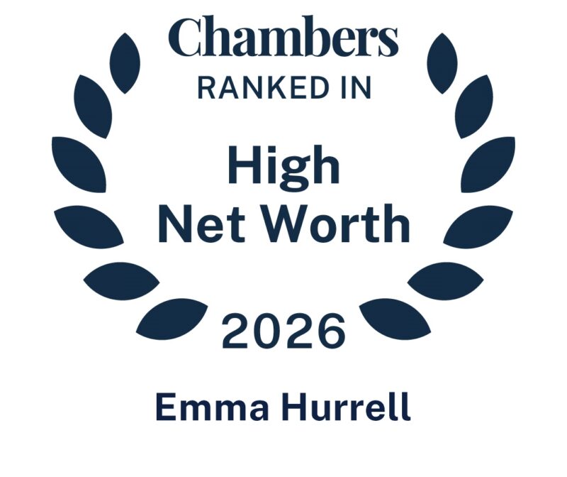 Emma Hurrell ranked for private wealth by Chambers High Net Worth 2026