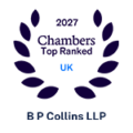 Logo for Top Ranked Firm in Chambers UK 2027 Guide