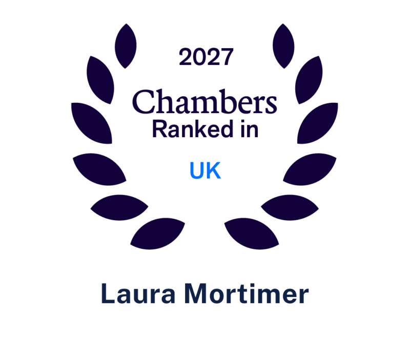 Laura Mortimer ranked for Family by Chambers 2027