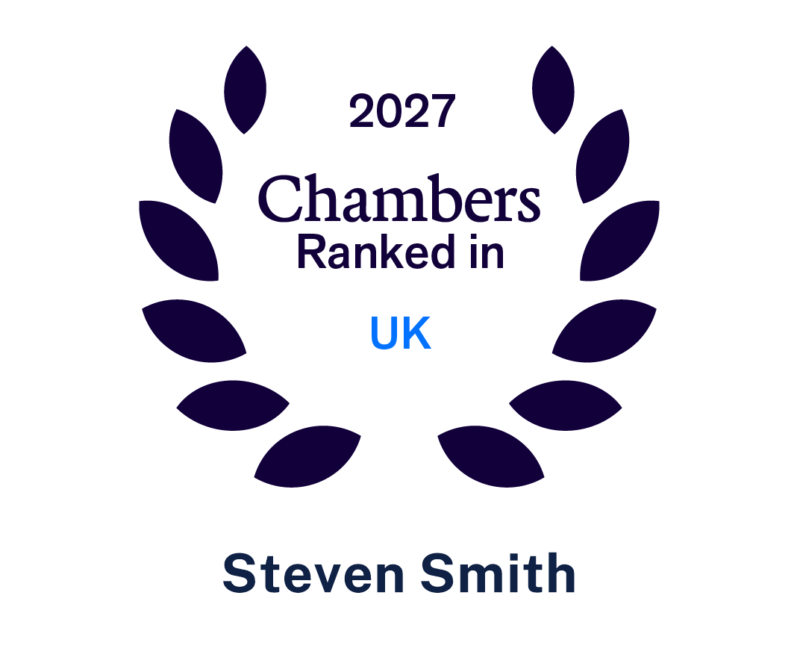Steven Smith ranked for Construction by Chambers 2027
