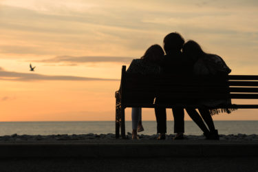 Mother and Children (Sea Front)