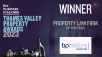 Thames Valley Property Awards 2023 Winner