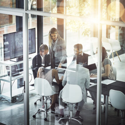 Group of people in a meeting