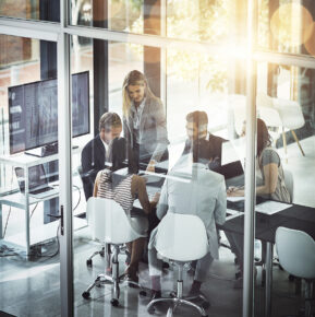 Group of people in a meeting
