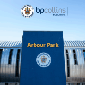 B P Collins announcement slough football