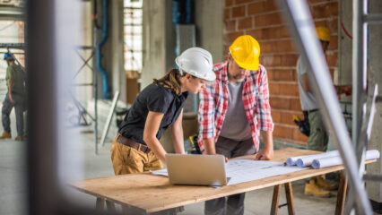 Construction workers