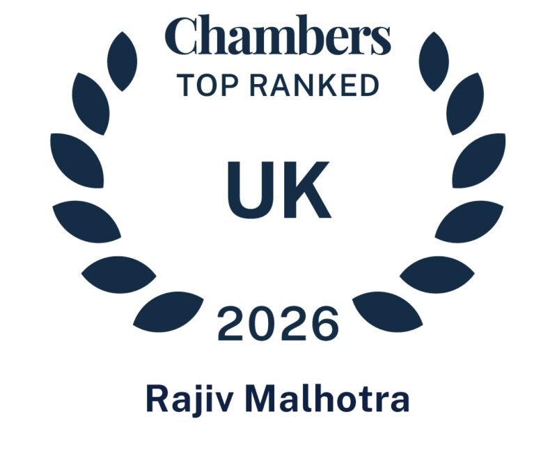Rajiv Malhotra Chambers UK 2026