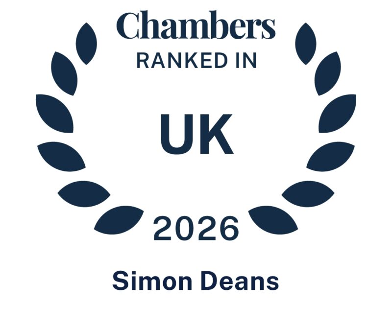 Simon Deans Chambers UK 2026