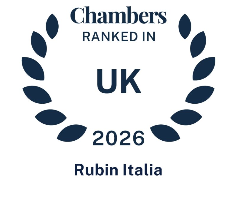 Rubin Italia Chambers UK 2026
