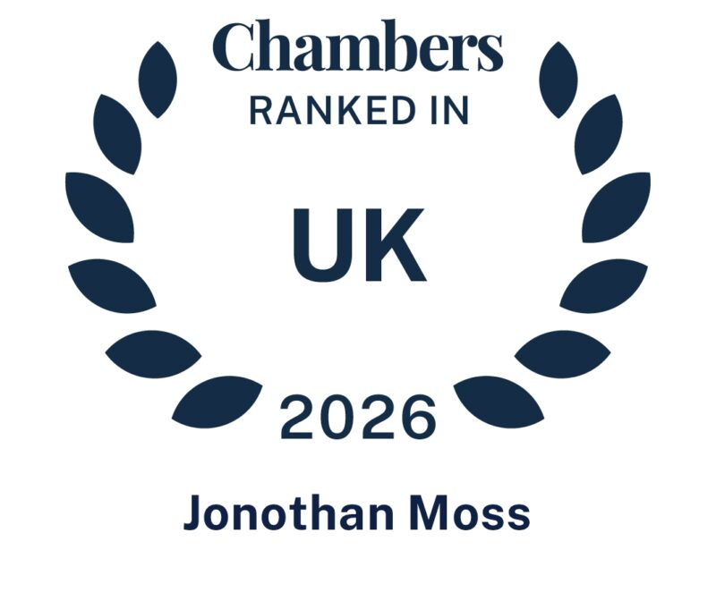Jonothan Moss Chambers UK 2026
