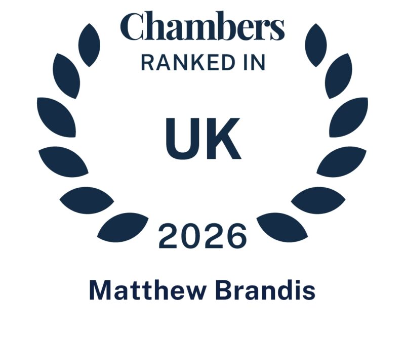 Matthew Brandis Chambers UK 2026
