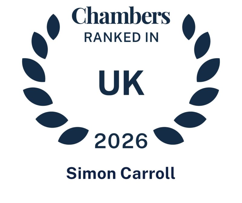 Simon Carroll Chambers UK 2026